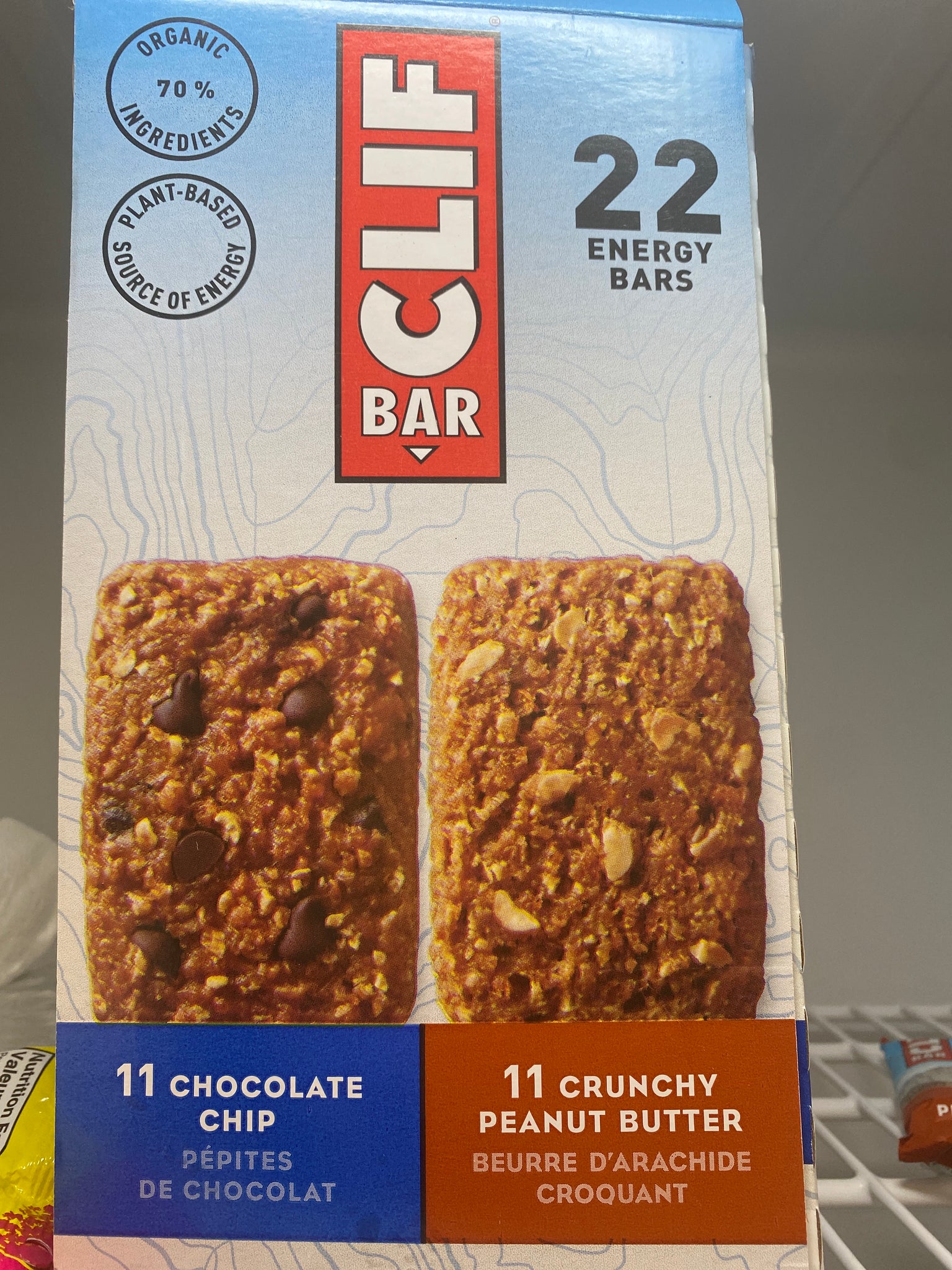 Cliff bars